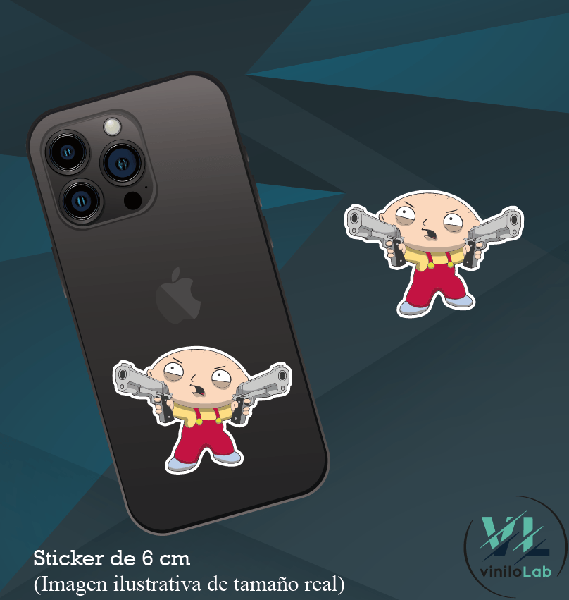 Stewie pistolas
