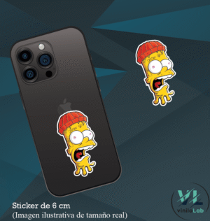 Bart gritando