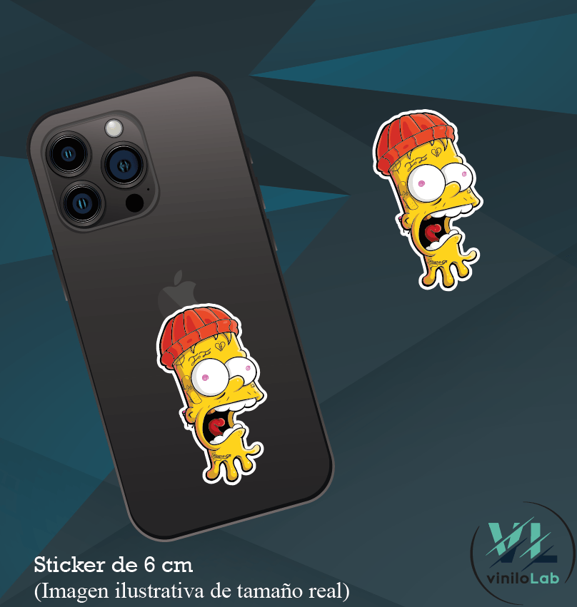 Bart gritando