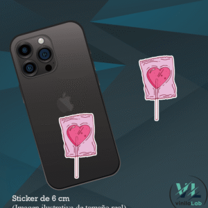 Paleta corazón