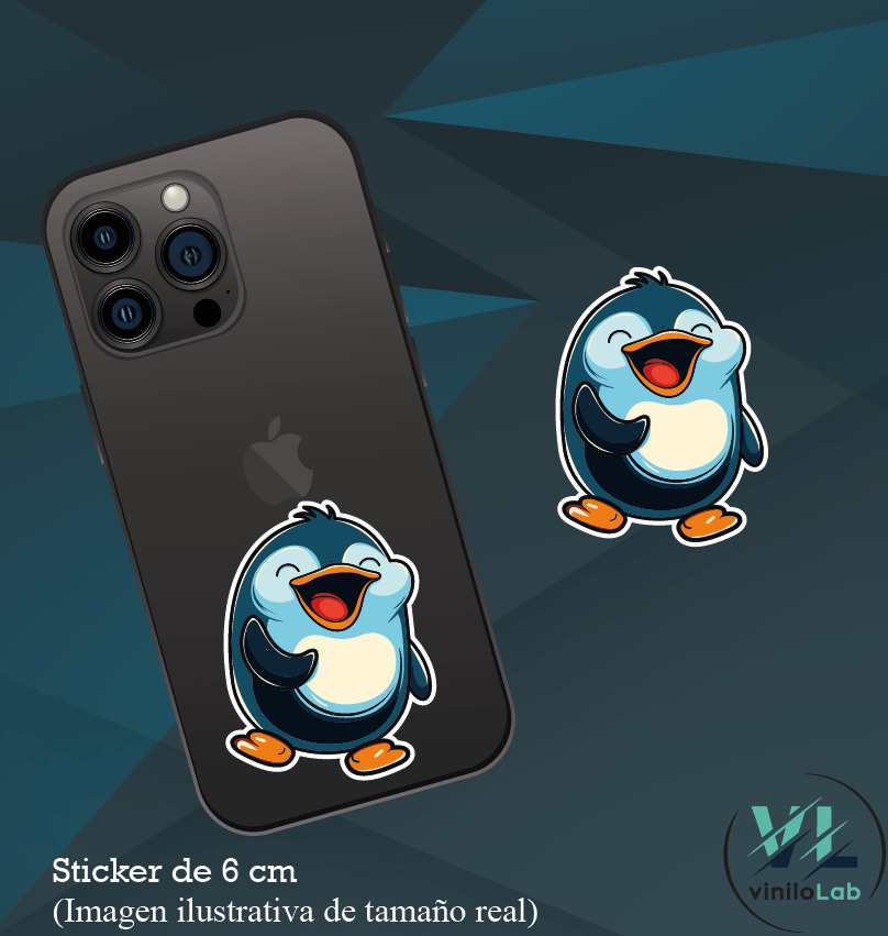 Pingüino feliz