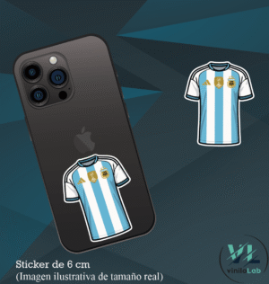1as@2x-8 Camiseta Argentina Parche