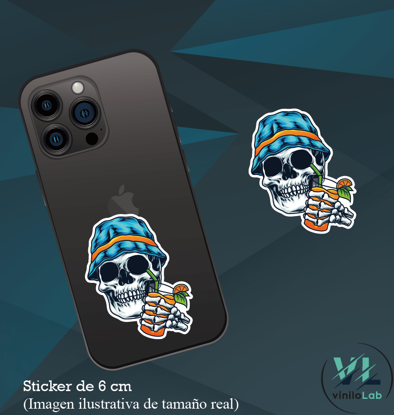 Skull Tropical Drink