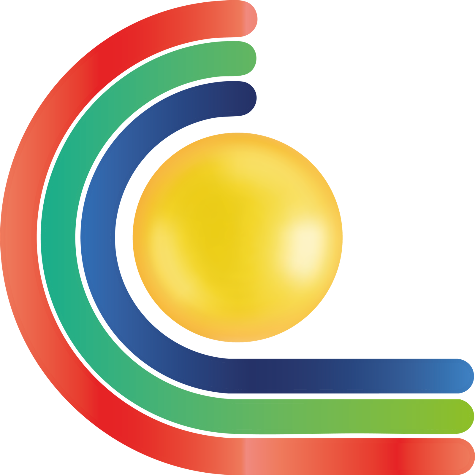 Ejemplo de calco con el logo de Centro Color